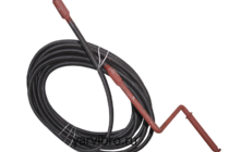 Сантехнический трос Спрут (10мм x 25м) с насадкой (несъёмный крючок-зацеп)